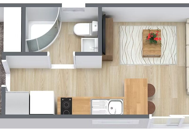 10 x 3 - Two Bedroom