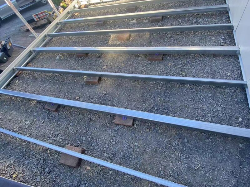 LARGE CABIN 6 x 4 m Glass Wall III