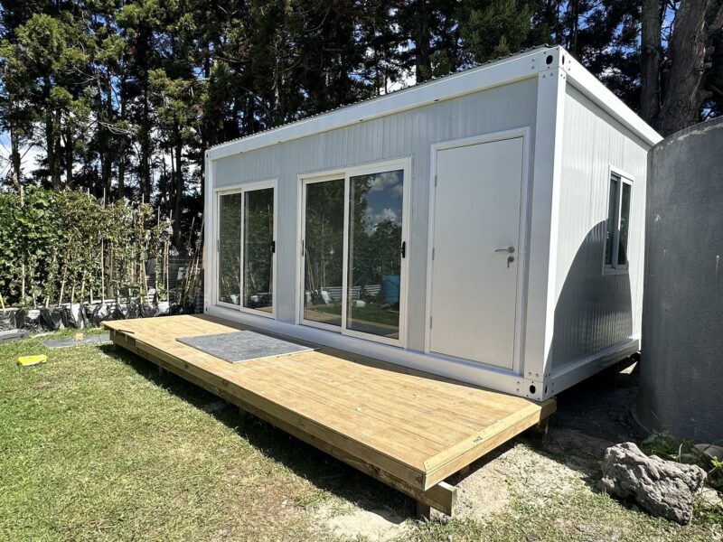 Large CABIN 6 x 4 m Glass Wall III