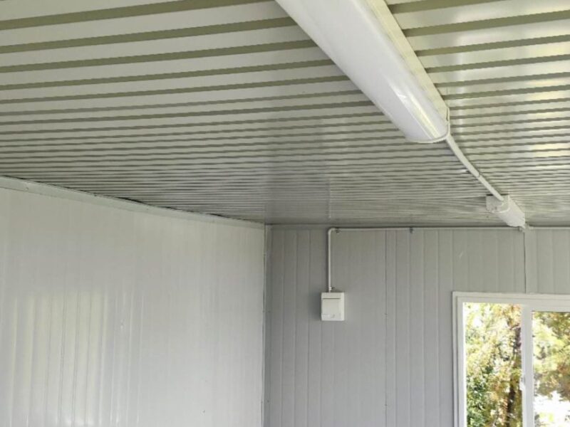 LARGE CABIN 6 x 4 m Glass Wall X