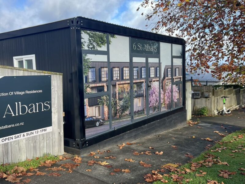 LARGE CABIN 6 x 4 m Glass Wall XII