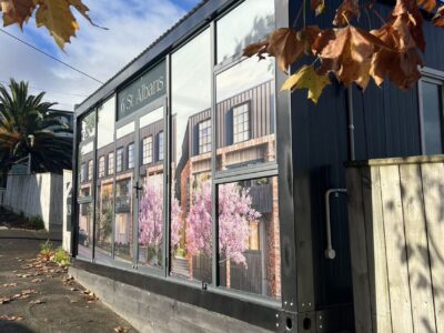 LARGE CABIN 6 x 4 m Glass Wall XII