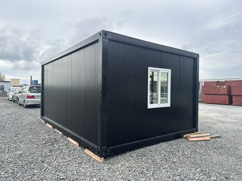 LARGE CABIN 6 x 4 m Glass Wall XII