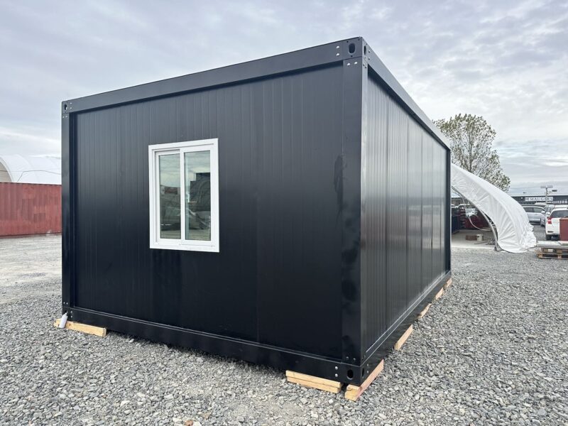 LARGE CABIN 6 x 4 m Glass Wall XII