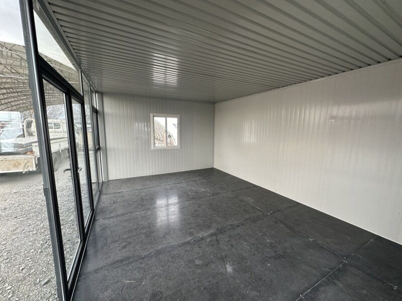 LARGE CABIN 6 x 4 m Glass Wall XII