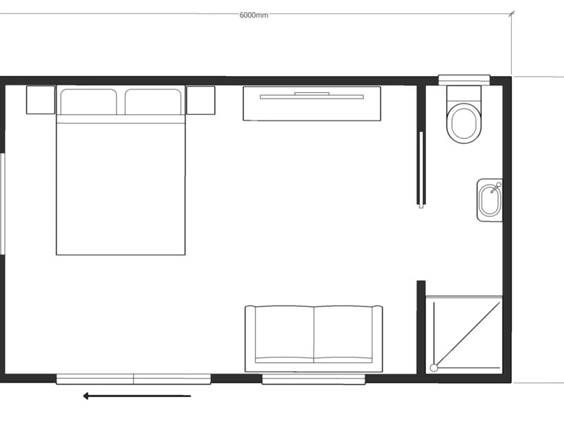 Pent Cabin - PT-Series
