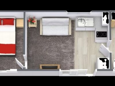 8.4 x 3 - One Bedroom