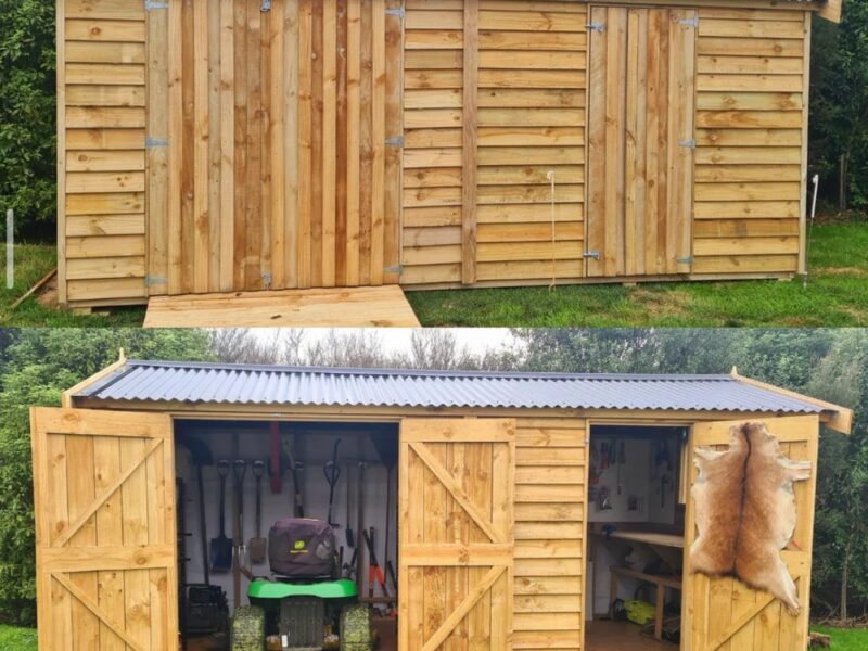 Lawnmower Shed - 4.2m x 2.4m