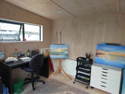 Smooth Weatherboard Studio - 3.6m x 2.4m