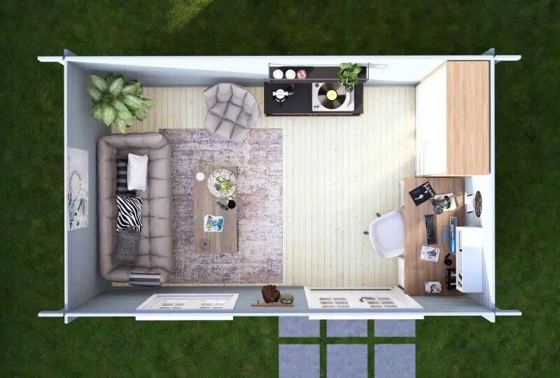 Woodland Cabin Kitset (Treated Timber)