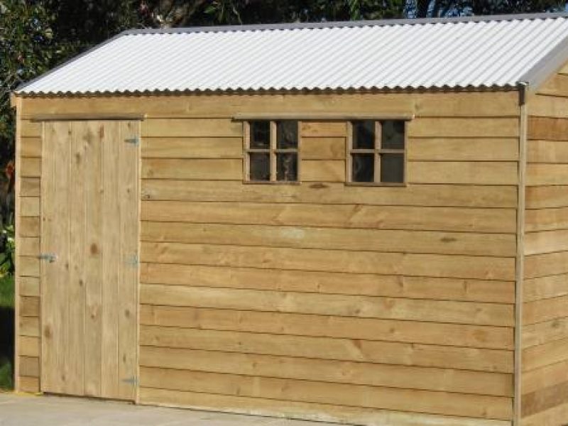 3.6m x 2.4m Shed