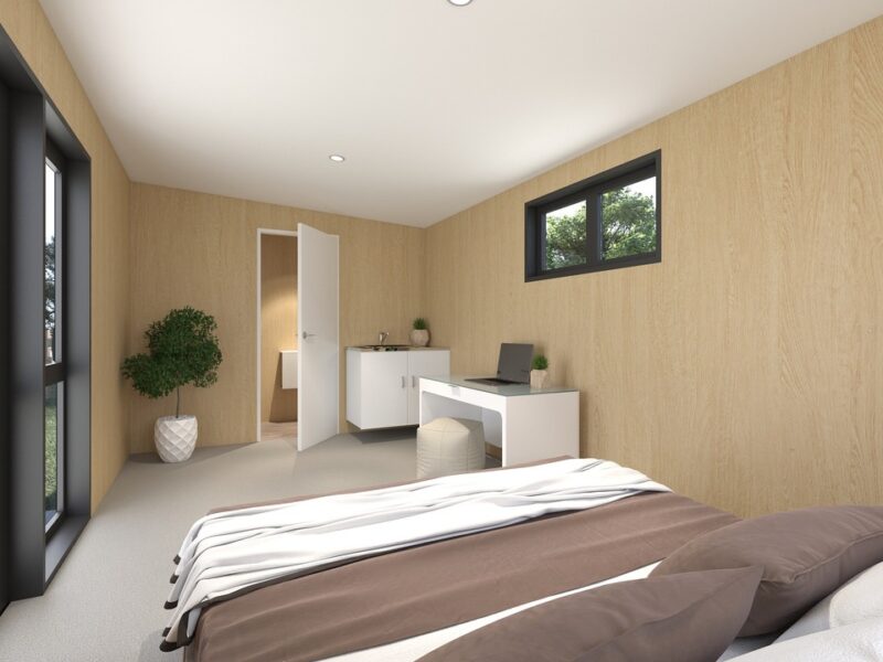 Kauri Cabin with Kitchenette & Self Contained Ensuite